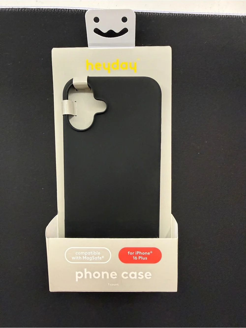 Apple iPhone 16 Plus  Silicone Case for MagSafe - heyday - Black - Soft Touch